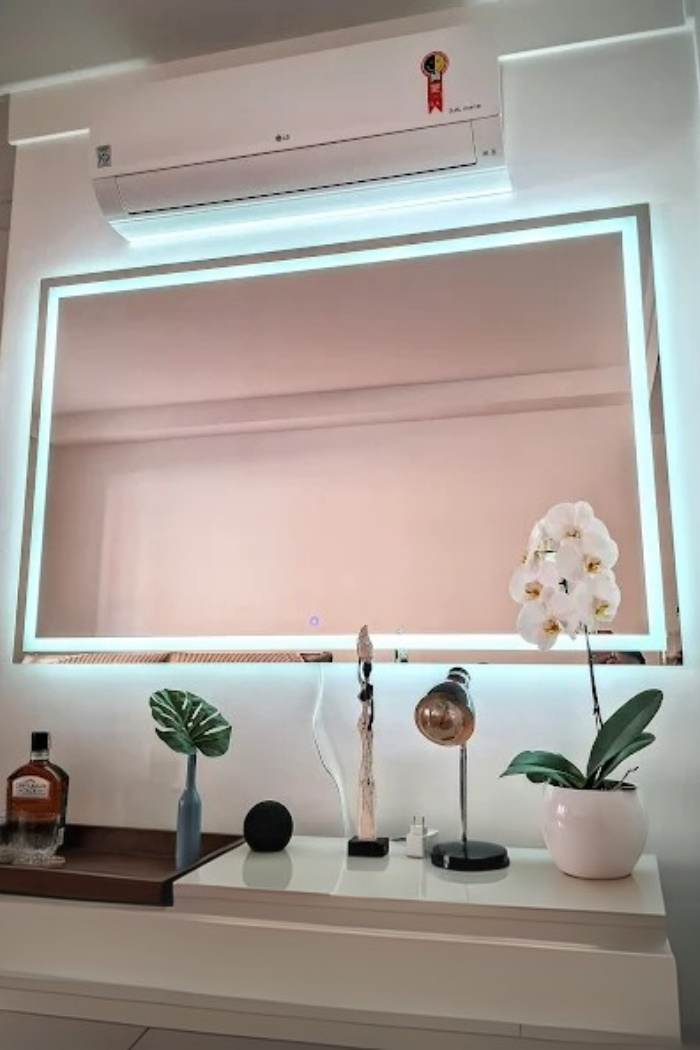 espelho led camarim luz fria sorocaba
